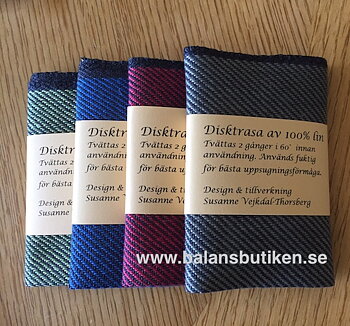 Disktrasa av 100% lin