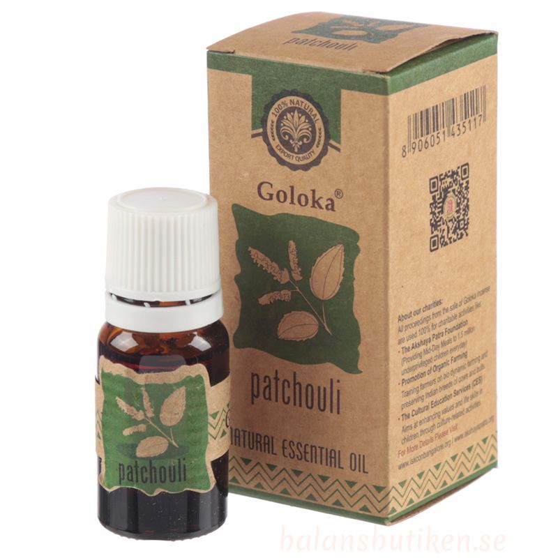 Patchouli   ☘️ Goloka Eterisk Olja
