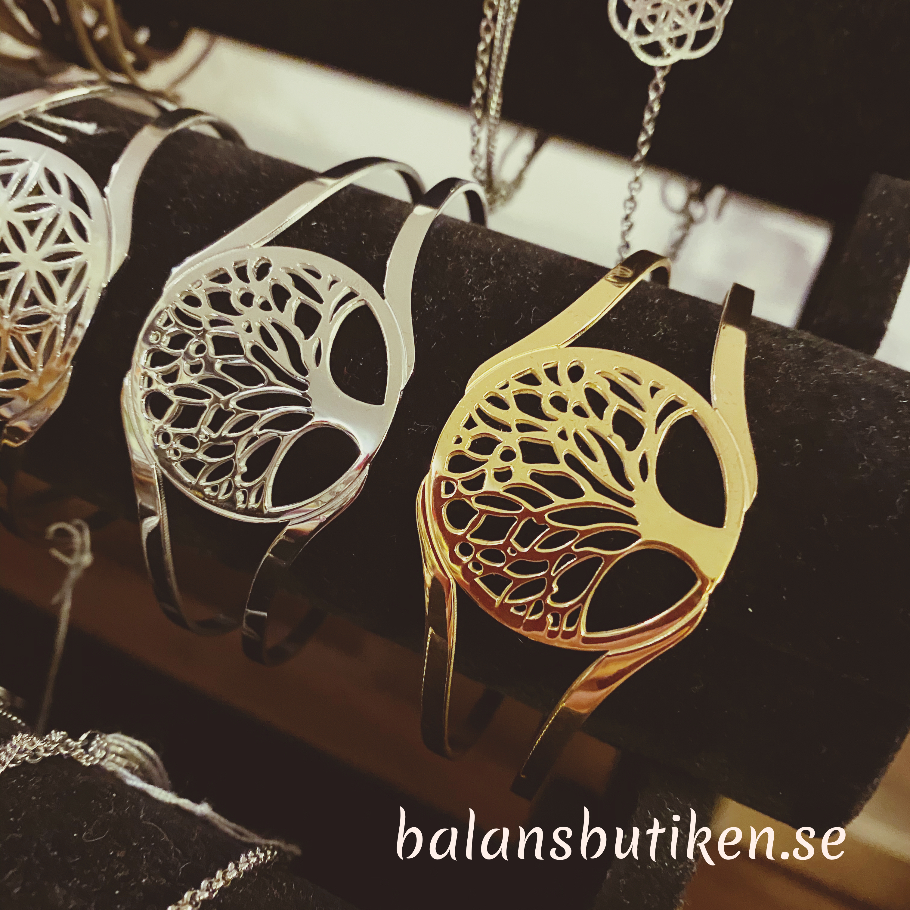 Armband - Tree of Life - Ädelstål eller Guldförgyllt - 2