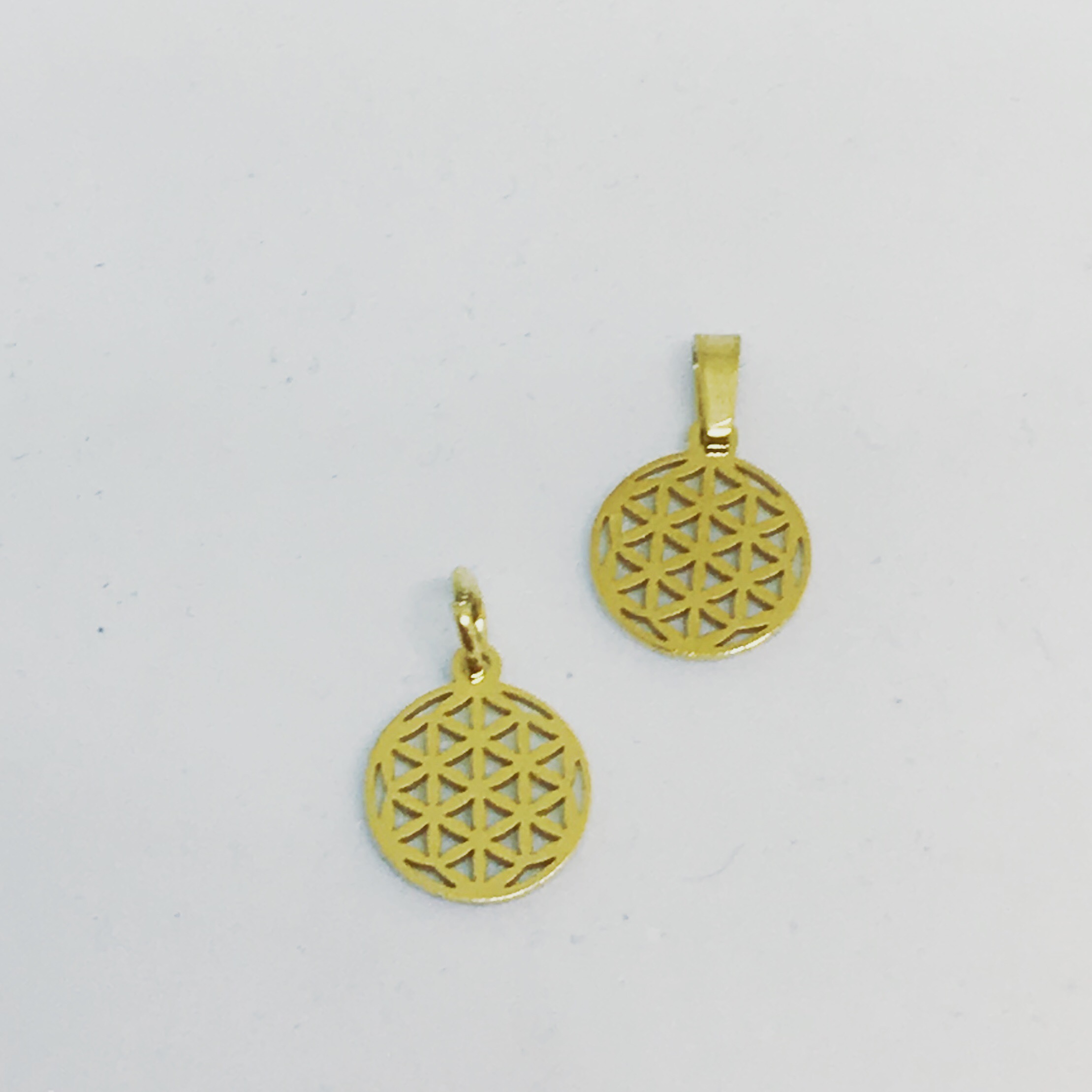 Liten berlock - Flower of Life - 3