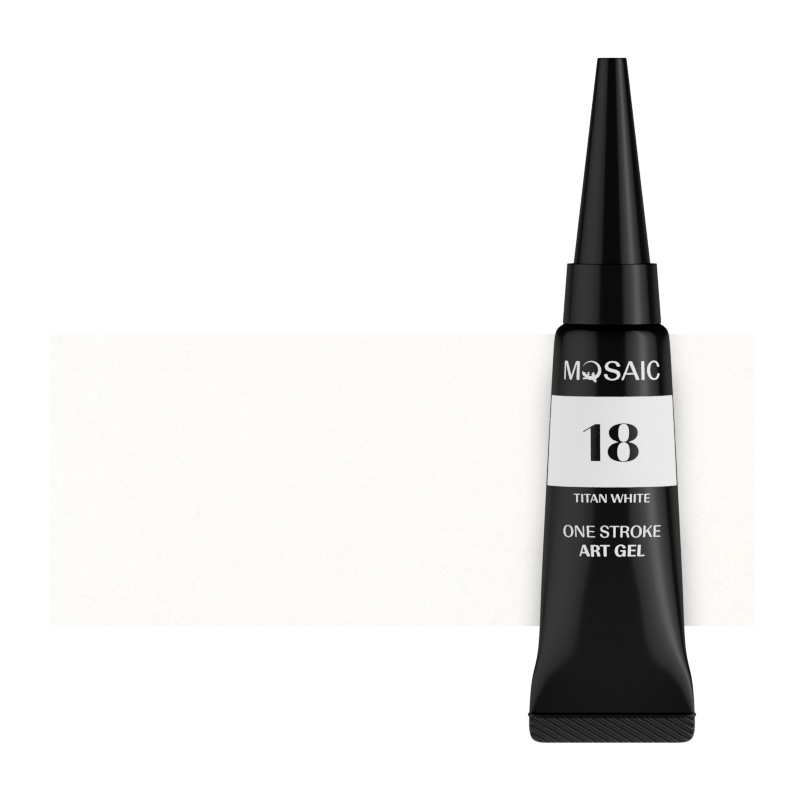 Onestroke Art Gel - Titan white
