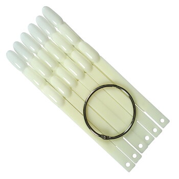 Nailchart Oval naturell