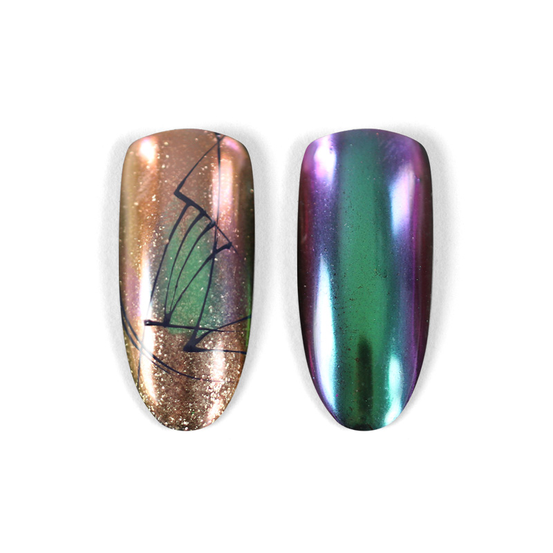 Chameleon Green chrome - 2