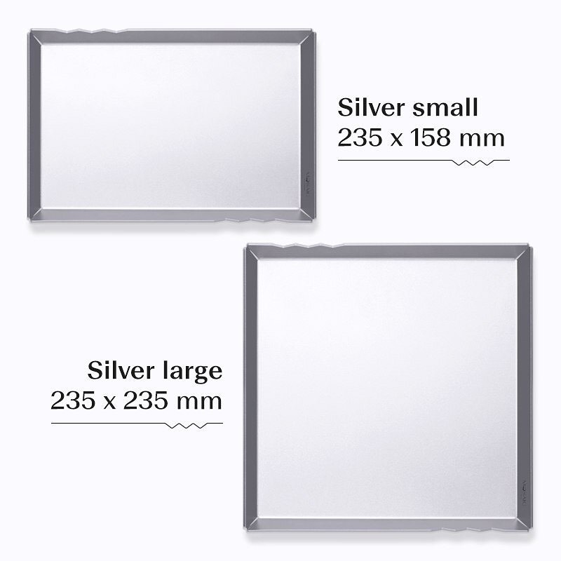 Bricka Silver (stor)