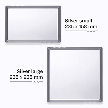 Bricka Silver (stor)
