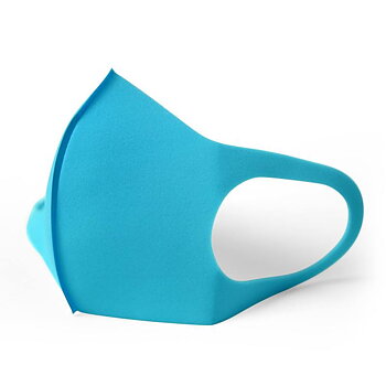 Munskydd  Polyester Blå, 3pack
