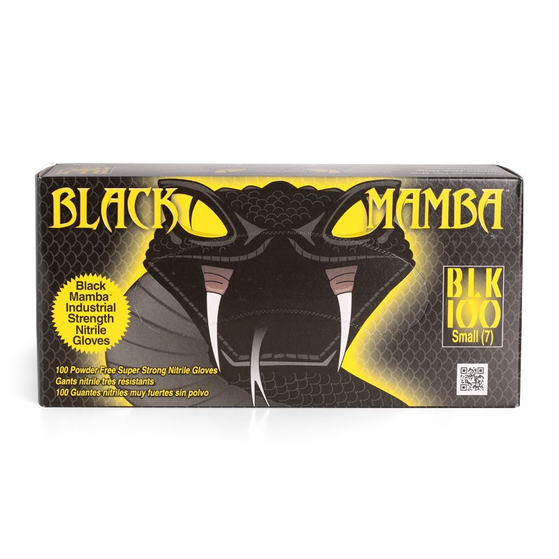 Black mamba Nitrilhandskar Medium - 2