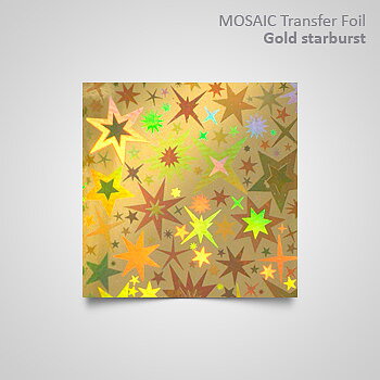 Folie -  Gold starburst