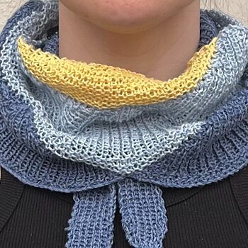 BLOMMA SCARF, PAPPERSMÖNSTER