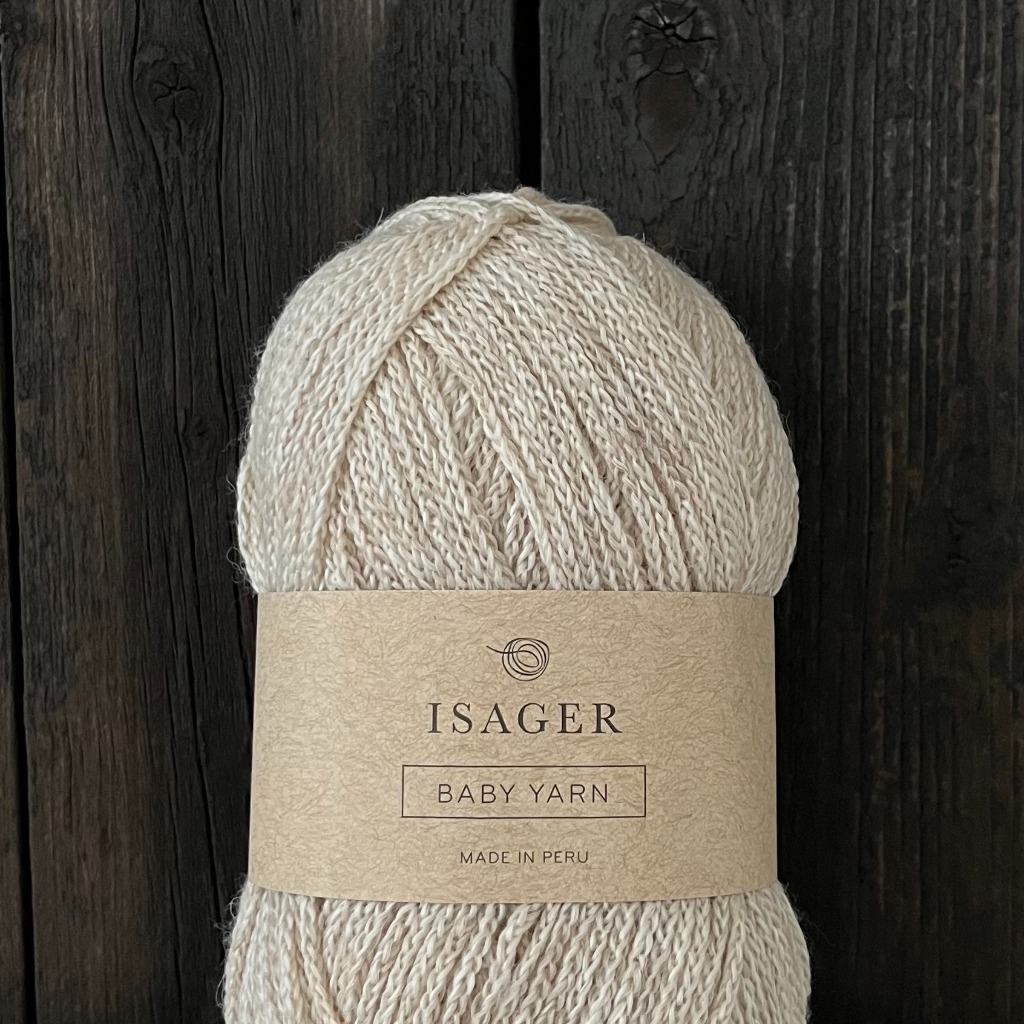 ISAGER BABY, LJUS BEIGE E07s
