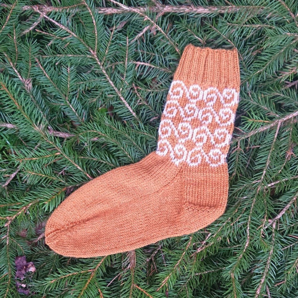CHRISTMAS SOCKS, LUSSEKATT, GARNKIT & MÖNSTER