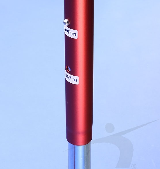 Tävlingshäck stål/alu. 5 höjder PP-171 - 2