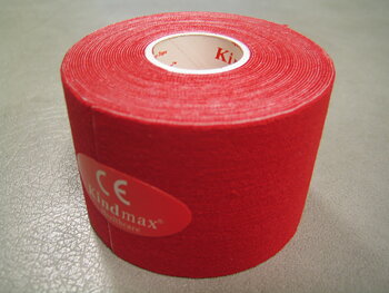 Kinesiotape 5 cm x 5 m Röd