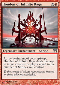 MTG Champions of Kamigawa - Honden of Infinite Rage