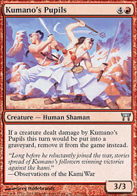 MTG Champions of Kamigawa - Kumano's Pupils