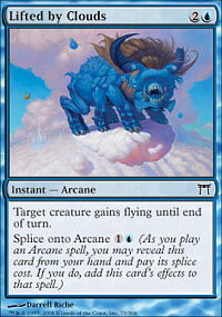 MTG Champions of Kamigawa - Lifted By Clouds