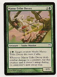 MTG Champions of Kamigawa - Matsu-Tribe Decoy