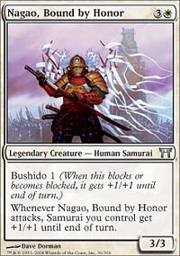 MTG Champions of Kamigawa - Nagao, Bound By Honor