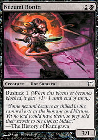 MTG Champions of Kamigawa - Nezumi Ronin