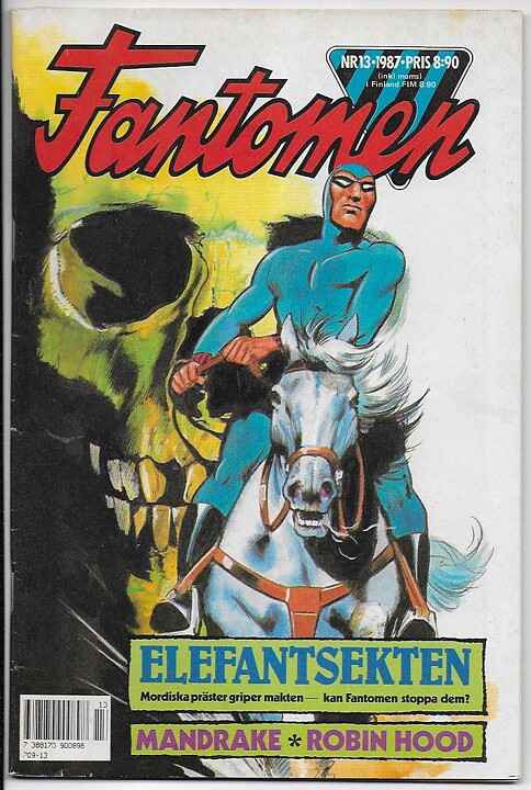 Fantomen 1987 Nr 13 VG+