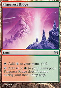MTG Champions of Kamigawa - Pinecrest Ridge