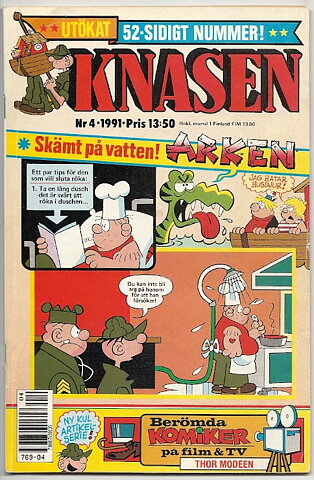 Knasen 1991 Nr 4 VG