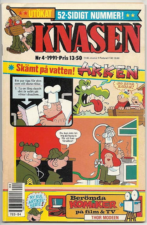 Knasen 1991 Nr 4 VG