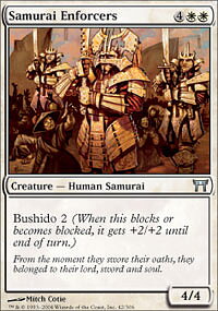 MTG Champions of Kamigawa - Samurai Enforcers