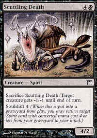MTG Champions of Kamigawa - Scuttling Death