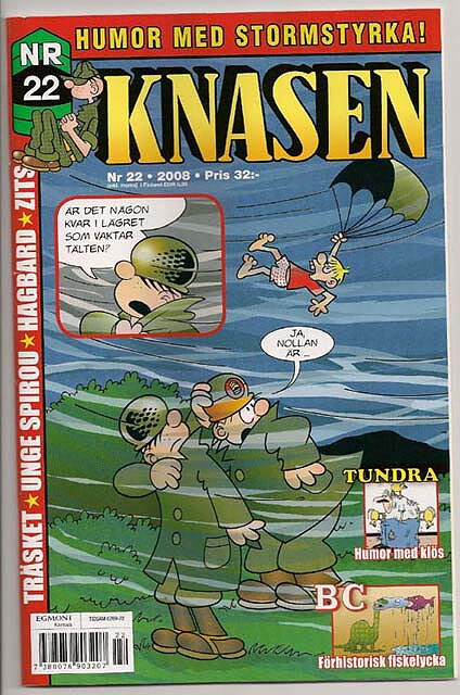 Knasen 2008 Nr 22 NM Ny Oläst