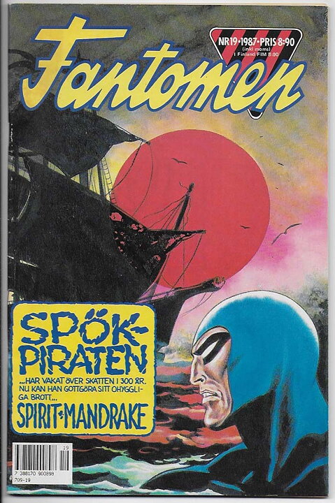 Fantomen 1987 Nr 19 VG+