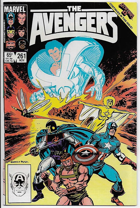 Avengers # 261 NM-