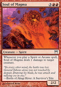 MTG Champions of Kamigawa - Soul of Magma