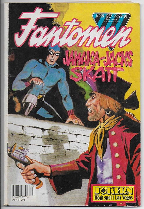 Fantomen 1987 Nr 24 GD/VG