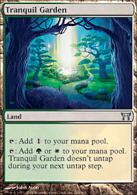 MTG Champions of Kamigawa - Tranquil Garden