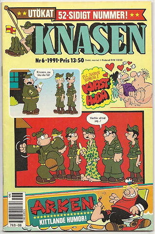 Knasen 1991 Nr 6 VG