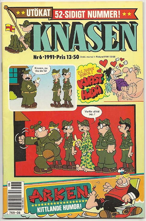 Knasen 1991 Nr 6 VG