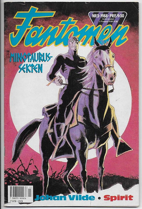Fantomen 1988 Nr 3 VG/FN Pren-ex