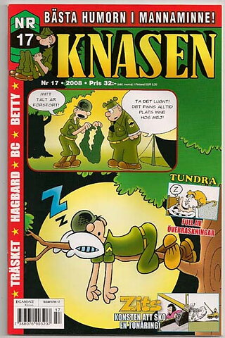 Knasen 2008 Nr 17 NM Ny Oläst