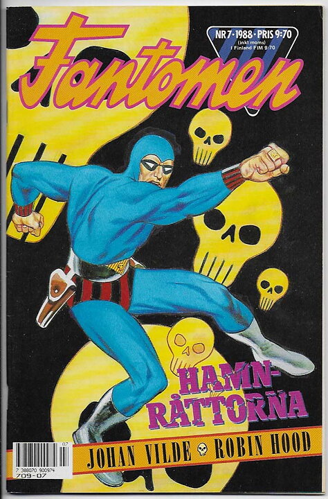 Fantomen 1988 Nr 7 VF-