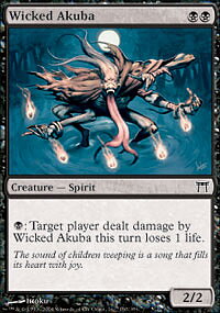 MTG Champions of Kamigawa - Wicked Akuba