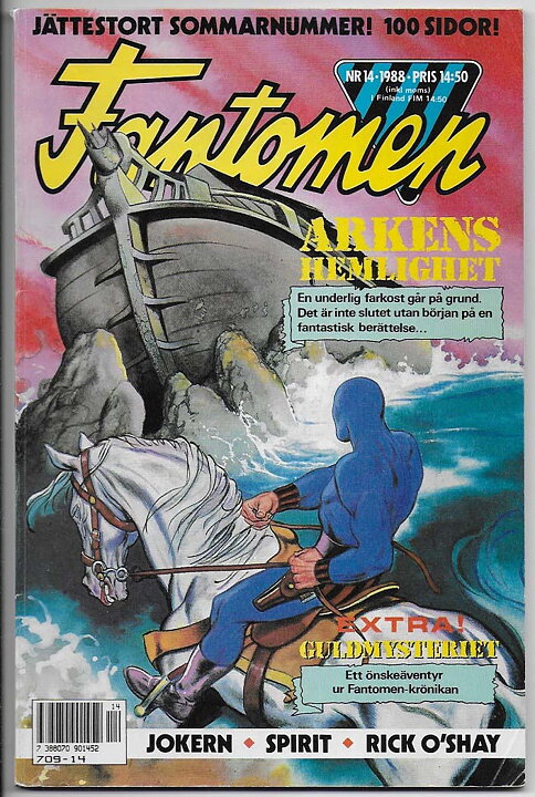 Fantomen 1988 Nr 14 VG+
