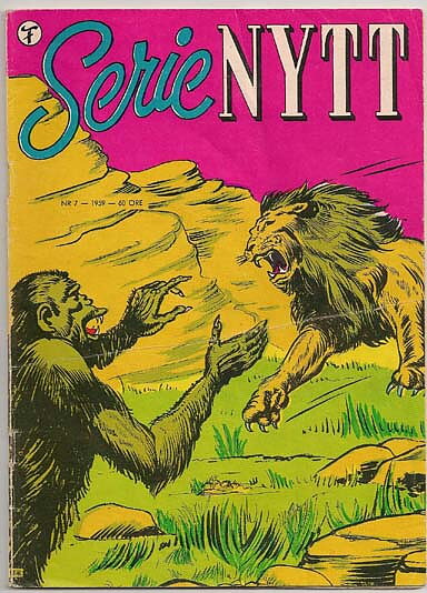 Serienytt 1959 Nr 7 VG Klotter