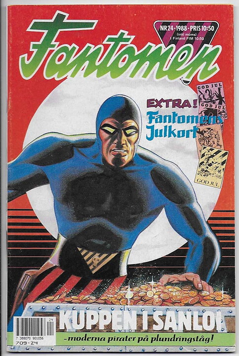 Fantomen 1988 Nr 24 FN- Pren-ex