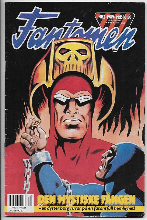 Fantomen 1989 Nr 2 VG Pren-ex