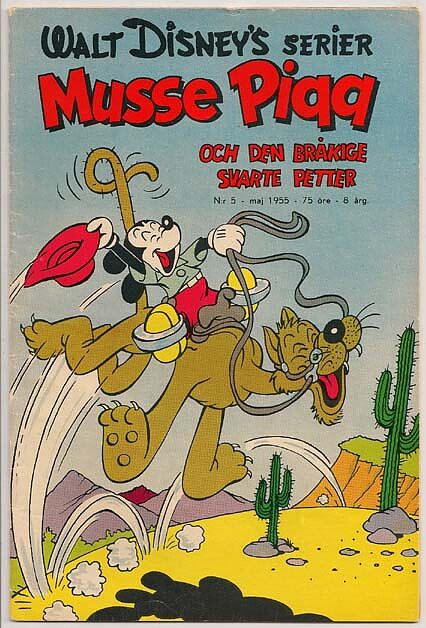 Walt Disney's Serier 1955 Nr 5 VG