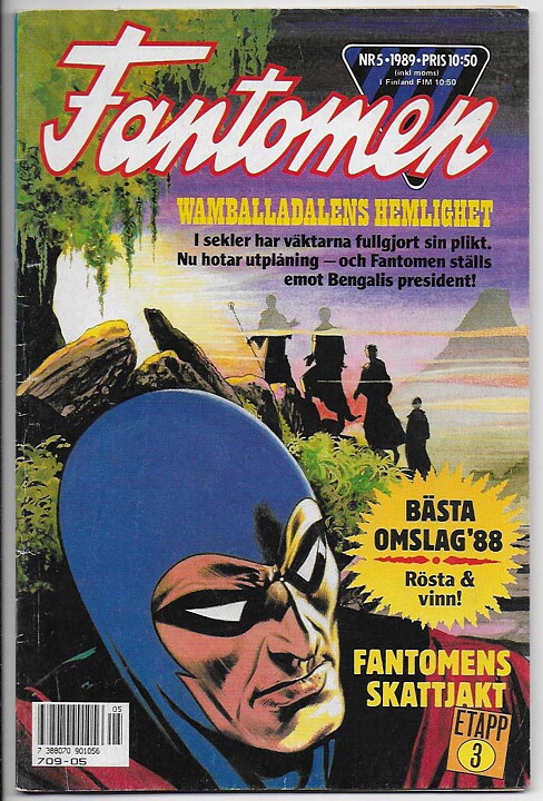 Fantomen 1989 Nr 5 VG-