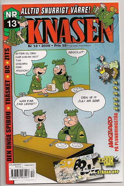 Knasen 2008 Nr 13 NM Ny Oläst