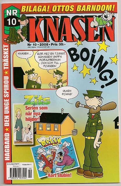 Knasen 2008 Nr 10 NM Ny Oläst