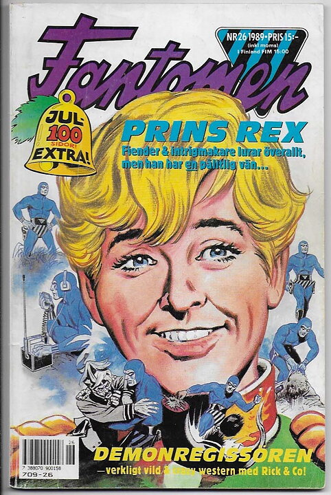 Fantomen 1989 Nr 26 VG